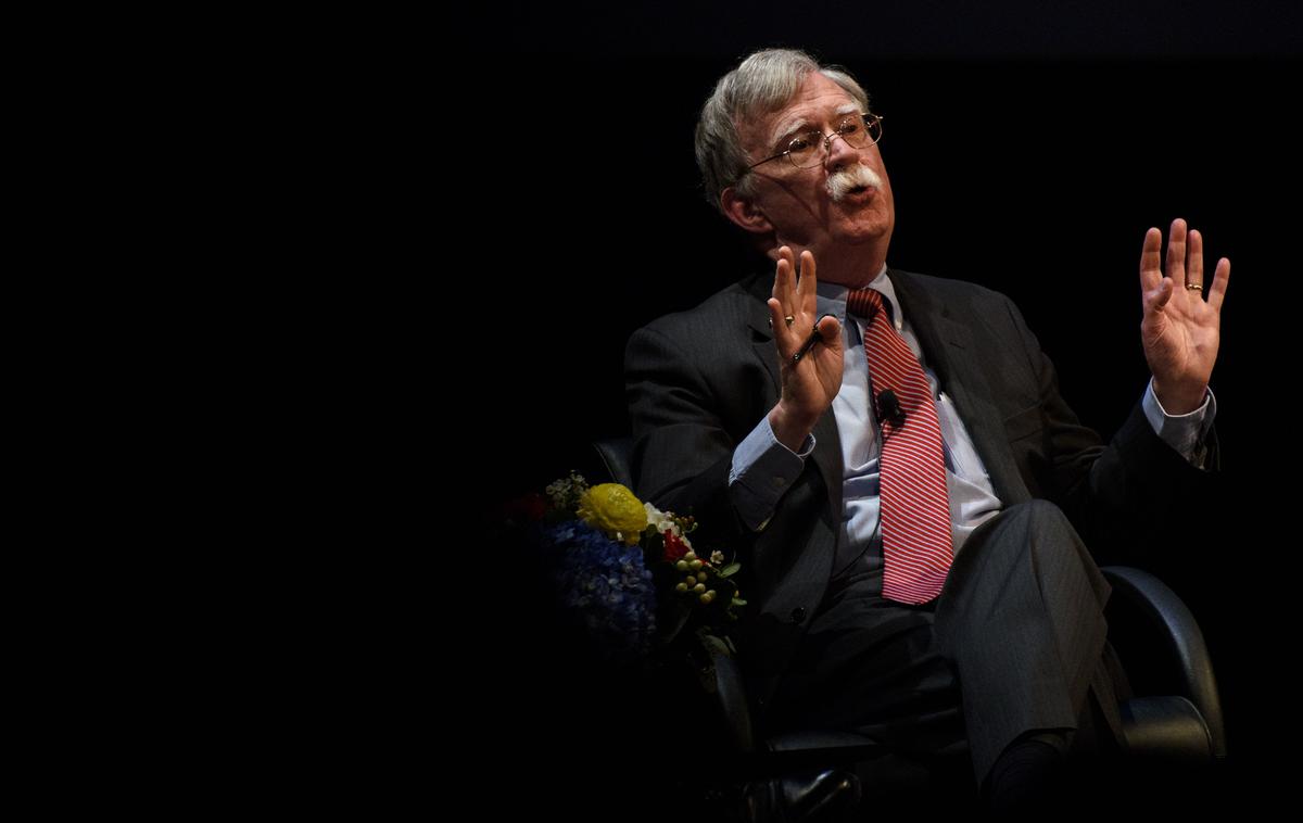 John Bolton | John Bolton, nekdanji Trumpov svetovalec za nacionalno varnost, je napisal knjigo. | Foto Getty Images
