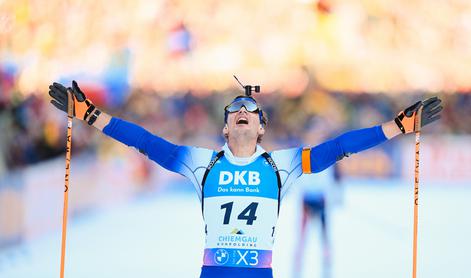 Italijan najboljši v Hochfilznu, slovenski biatlonci razočarali