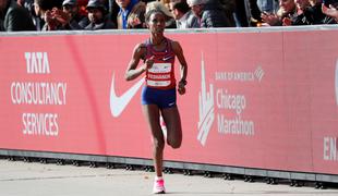 Etiopijka postavila nov svetovni rekord v polmaratonu