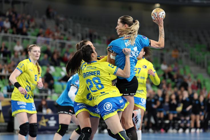 EHF liga prvakinj: Krim Mercator - Metz | Foto: www.alesfevzer.com