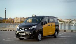 Nissanov taksi NV200 tudi v Barceloni