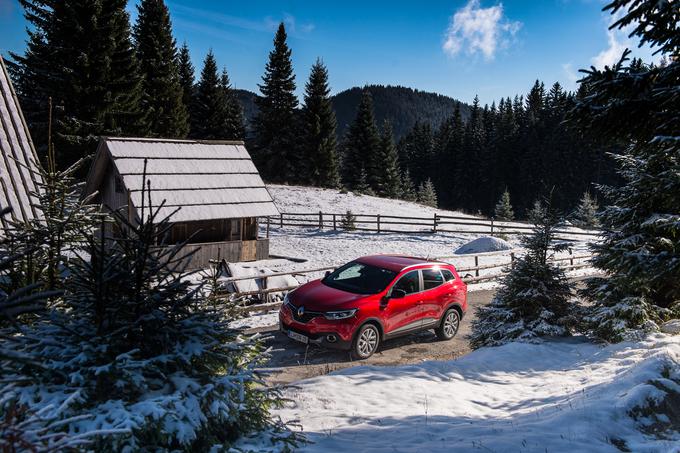 Renaultovi modeli ponujajo dovolj prostora in odlagalnih površin, da boste v njih brez težav spravili tudi priporočljivo zimsko opremo (metlico, lopato, toplo odejo, dodatno vodo s sredstvom proti zamrzovanju za čiščenje stekel), ki bo vselej pri roki. | Foto: Klemen Korenjak