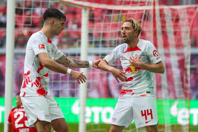 Kevin Kampl | Kevin Kampl v tej sezoni z Leipzigom brani nemški pokalni naslov. | Foto Guliverimage