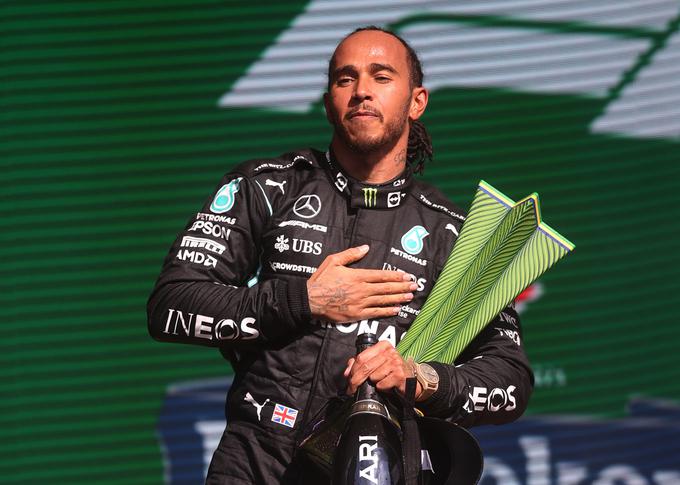 Lewis Hamilton ima rekordne 103 zmage, a še nobene v letošnji sezoni. | Foto: Reuters