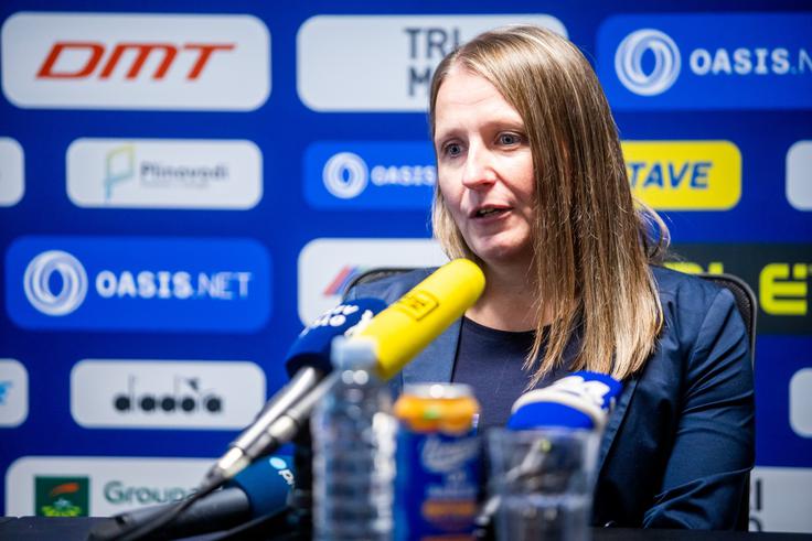 Selektorica slovenskih ženskih ekip Mia Radotić | Foto: Siniša Kanižaj/STA