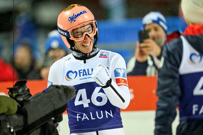 Stefan Kraft | Stefan Kraft je zaradi prihoda otroka izpustil zadnji dve postaji letošnjega svetovnega pokala v smučarskih skokih. | Foto Reuters