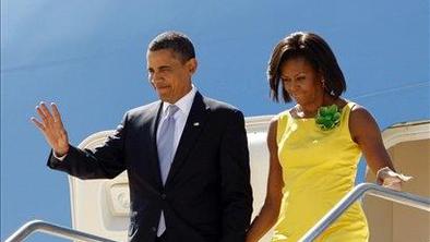 Med najbolje oblečenimi tudi zakonca Obama