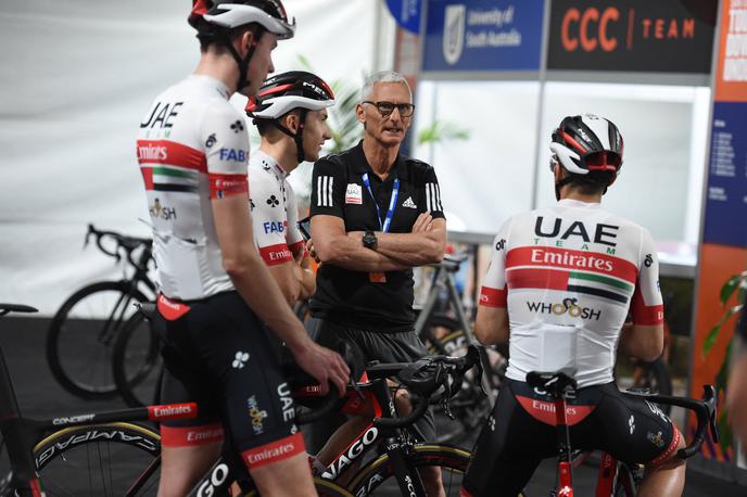 Allan peiper | Športni direktor ekipe UAE Emirates Allan Peiper ekipi na letošnjem Touru z nasveti pomaga od doma.  | Foto Guliverimage