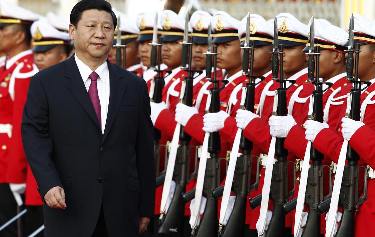 xi jingping | Predsednik je sicer pred srečanjem s predstavniki vojaškega vrha v sredo izjavil, da je združitev Tajvana s Kitajsko neizbežna, in posvaril, da je Peking pripravljen tudi na uporabo sile, če bo treba. | Foto Reuters