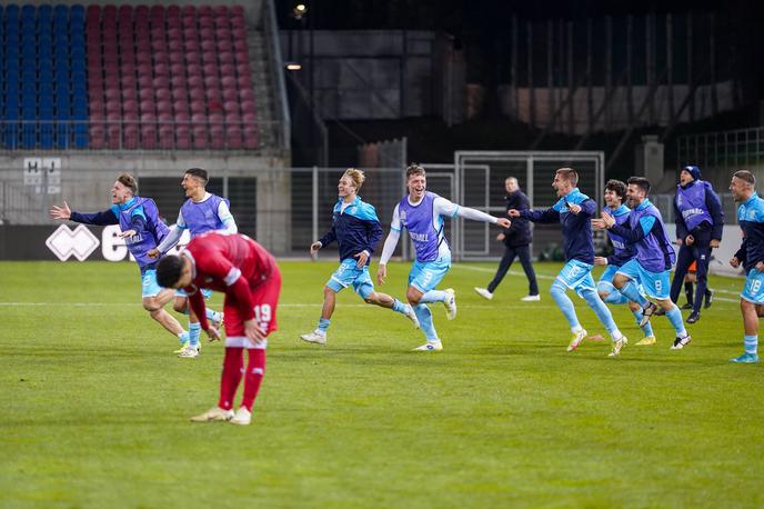 San Marino, nogomet | Veselje nogometašev San Marina po zgodovinski uvrstitvi v skupino C lige narodov. | Foto Guliverimage