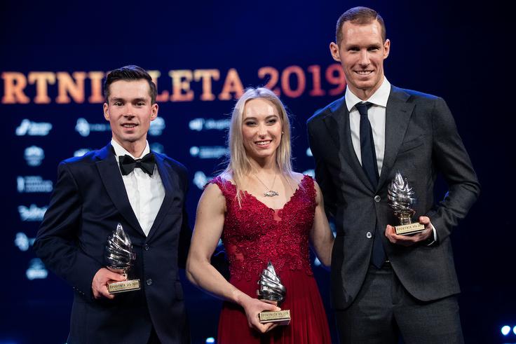Cisar se v prihodnosti ne bi branil naziva šprotnik leta. Člani Društva športnih novinarjev Slovenije so za najboljše športnike leta 2019 izbrali Primoža Rogliča in Janjo garnbret, za naj ekipo leta pa so razglasili slovensko odbojkarsko reprezentanco. | Foto: Grega Valančič/Sportida