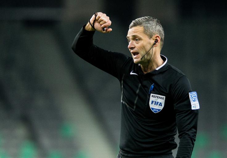 V finalu evropske lige bo 24. maja v Stockholmu sodil Slovenec Damir Skomina. | Foto: Vid Ponikvar