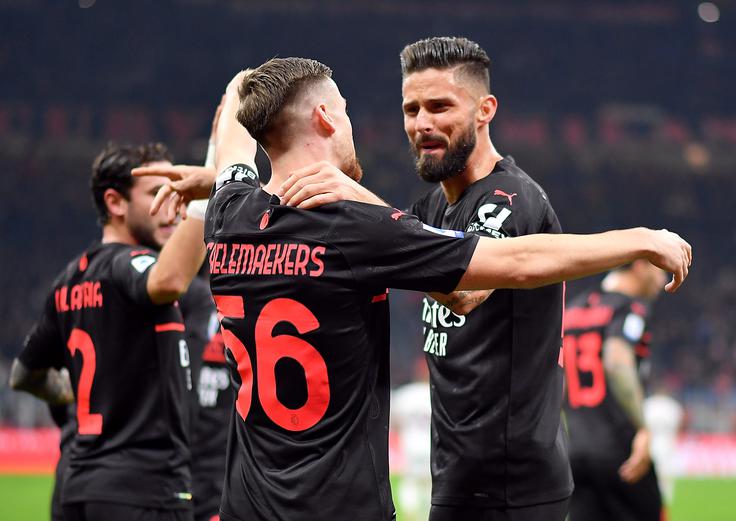 Milan je tako kot Napoli pri 28 točkah. | Foto: Reuters