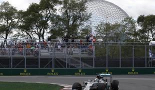 V kvalifikacijah Montreala Rosberg pred Hamiltonom