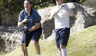 Rooney uživa na golf igrišču