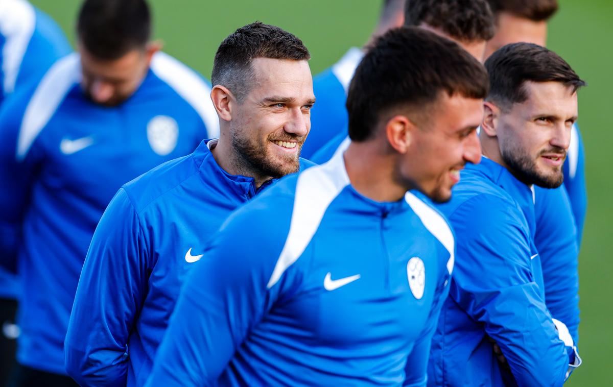 slovenska nogometna reprezentanca Timi Max Elšnik | Timi Max Elšnik je odkrito povedal, da proti Kosovu za Slovenijo šteje le zmaga. | Foto Aleš Fevžer