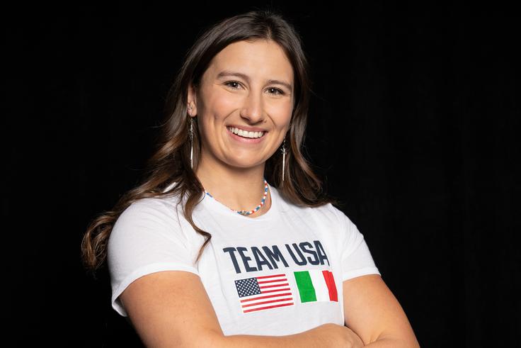 ... Lauren Macuga je alpska smučarka ... | Foto: Guliverimage