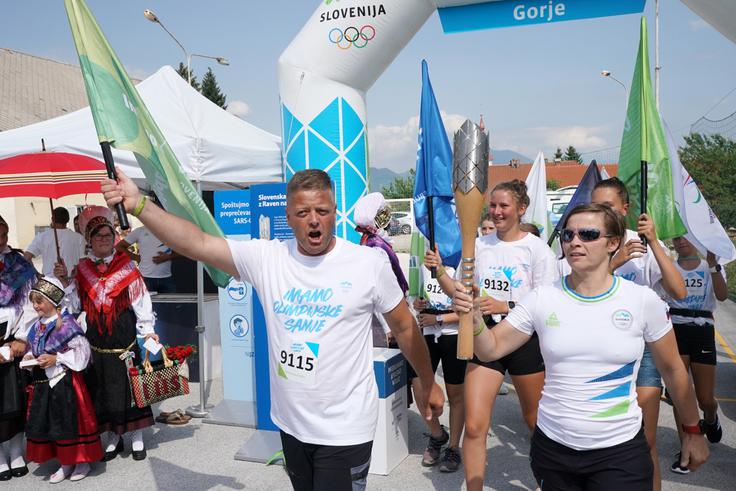 slovenska bakla | Foto: Aleš Fevžer/OKS