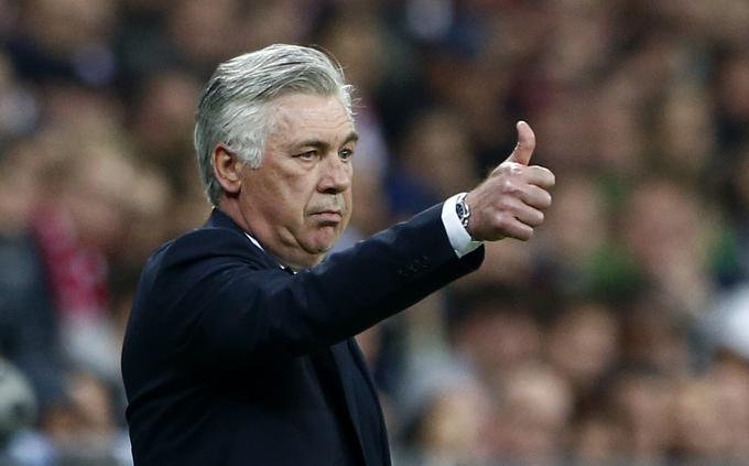 Carlo Ancelotti verjame, da lahko Bayern Realu v Madridu vrne z enako mero. | Foto: Reuters
