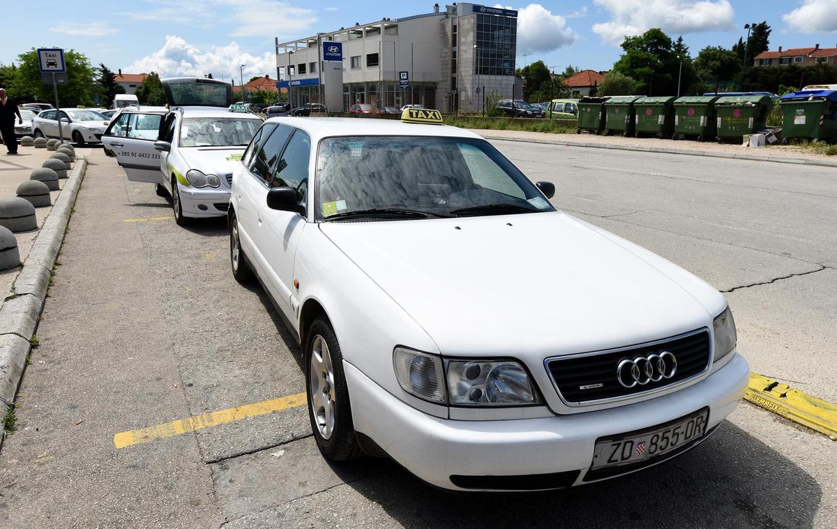 Taksi Zadar | Tomas je za hrvaške medije povedal, da ju je taksist skušal ogoljufati. | Foto Pixsell