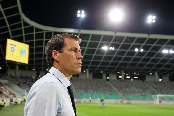 Samozavestni Rudi Garcia je navijačem svojega moštva sporočil, da bi napredovali, tudi če bi prejeli zadetek. | Foto: Morgan Kristan / Sportida