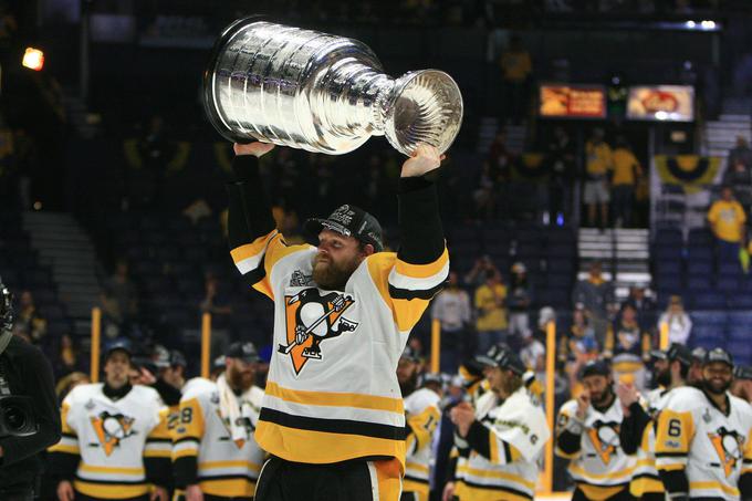 Največji uspeh je vknjižil kot član Pittsburgh Penguins, s katerim je dvakrat osvojil Stanleyjev pokal. | Foto: Guliverimage/Vladimir Fedorenko