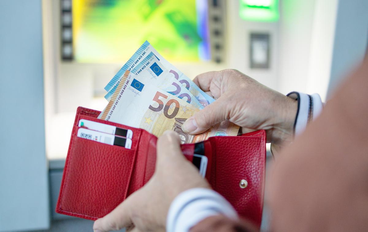 bankomat, dvig gotovine | Foto Shutterstock
