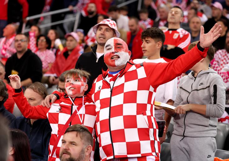 Arena v Zagrebu je za današnjo tekmo razprodana. | Foto: Reuters