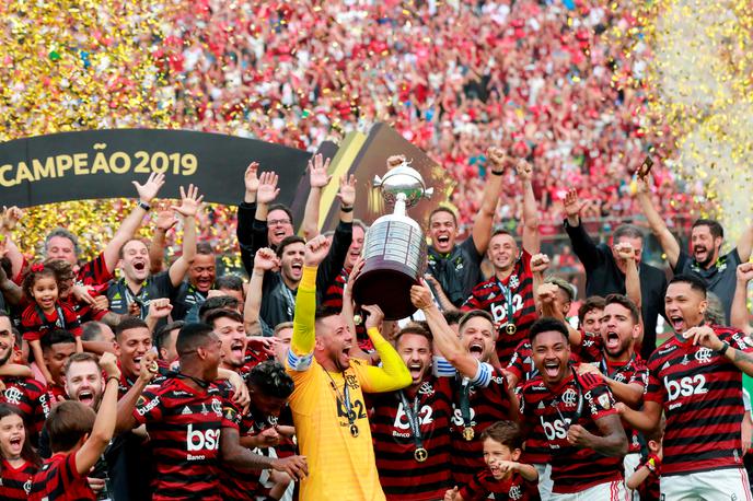 Flamengo | Nogometaši Flamenga so osvojili pokal libertadores. | Foto Reuters