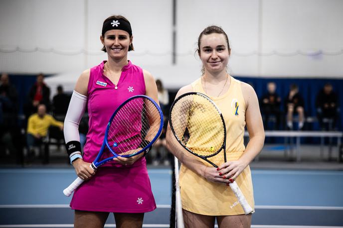 Greet Minnen - Daria Snigur | V finalu turnirja v Murski Soboti sta se pomerili Belgijka Greet Minnen in Ukrajinka Daria Snigur. | Foto Tenis Slovenija