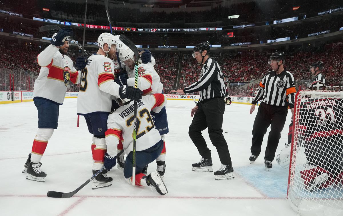 Florida Panthers | Hokejisti s Floride so dosegli drugo zmago v seriji. | Foto Reuters