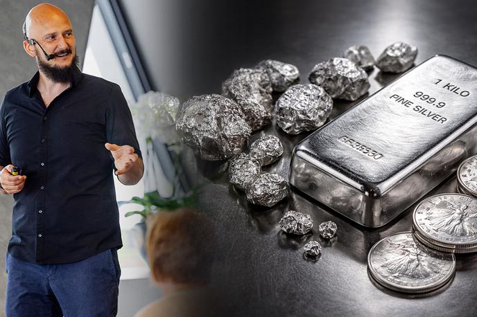 Rdeča oranža, cena srebra | Srebrna palica enega kilograma predstavlja standardno obliko naložbenega srebra, katere vrednost neposredno sledi gibanju cene srebra na svetovnih trgih. | Foto Rdeča oranža, d. o. o.