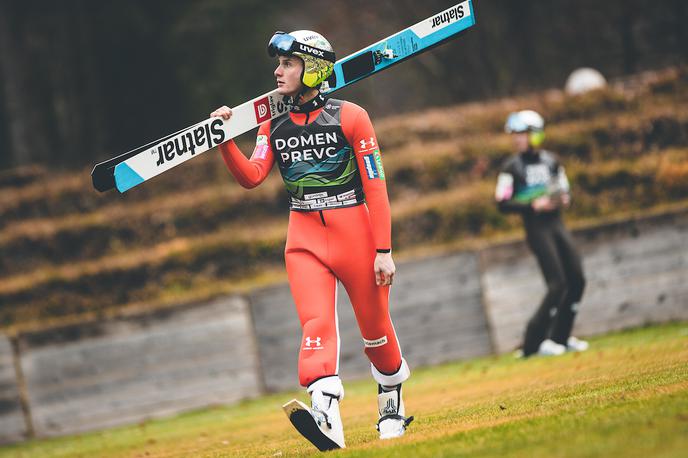 Domen Prevc Skakalci trening Planica | Domen Prevc je bil najboljši Slovenec na prvi tekmi 29. poletne nagrade v smučarskih skokih. | Foto Grega Valančič/Sportida