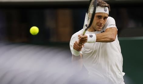 Četrti nosilec Etcheverry izpadel že v drugem krogu