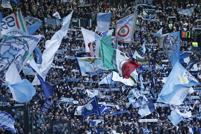 Lazio Roma | Zaradi domnevnih antisemitskih vzklikov nekaterih navijačev Lazia so v klubu odločeni, da bodo storilce našli in ustrezno ukrepali. | Foto Guliverimage