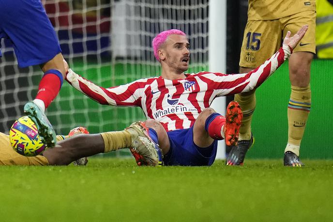 Antoine Griezmann | Francoski nogometaš Antoine Griezmann z barvo las rad pokaže svoje počutje. | Foto Guliverimage