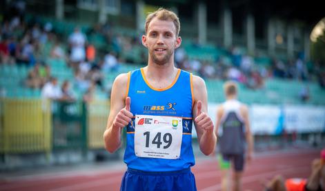 Žan Rudolf skoraj izboljšal 23 let star slovenski rekord!