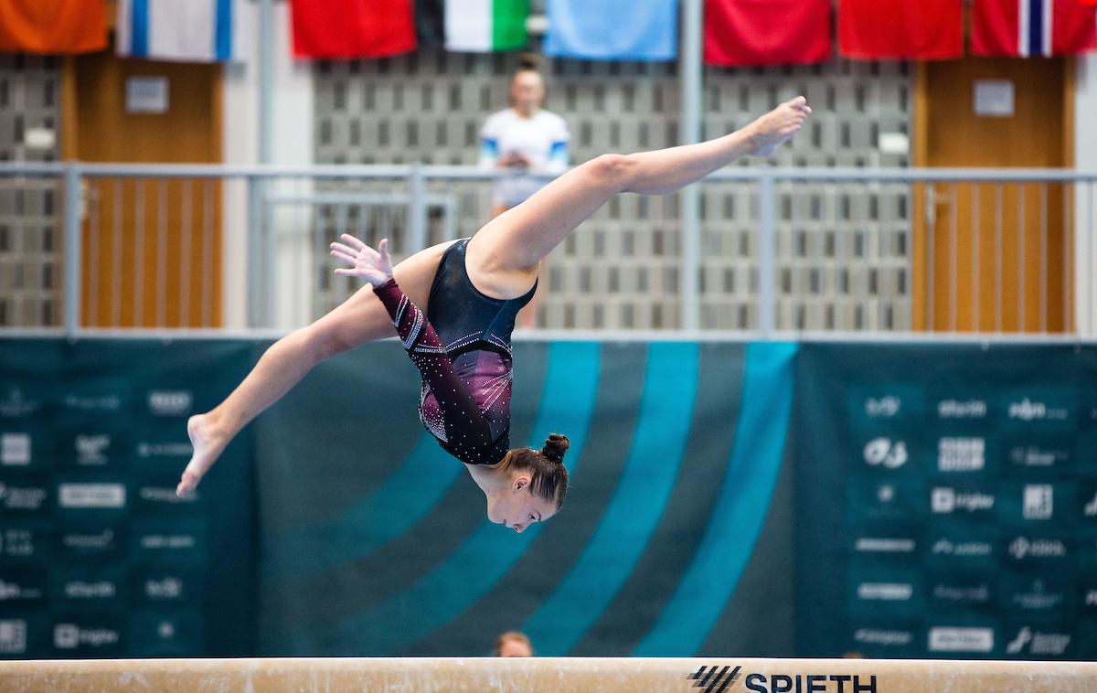 Lucija Hribar | Lucija Hribar je po padcu v finalu zasedla zadnje, osmo mesto. | Foto Luka Vovk/Sportida