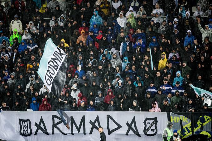 Navijaška skupina Armada je prekinila bojkot domačih tekem Rijeke. | Foto: Vid Ponikvar