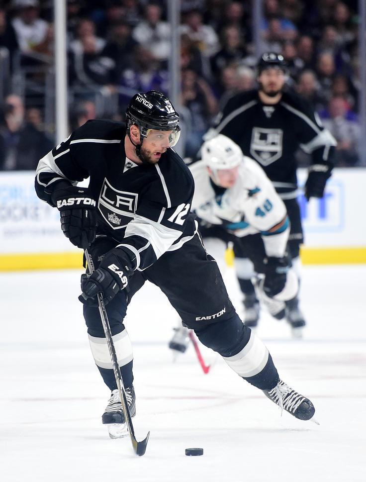 Marian Gaborik opozarja, da je treba vratarju San Joseja Martinu Jonesu otežiti delo. | Foto: Guliverimage/Getty Images