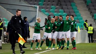 Olimpija do zmage v 94. minuti, Mariboru spodrsnilo že na začetku