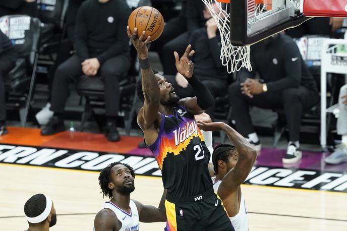 Deandre Ayton | Junak srečanja med Phoenix Suns in LA Clippers je bil Deandre Ayton, ki je manj kot sekundo do konca tekme zadel za zmago Sonc.  | Foto Guliverimage