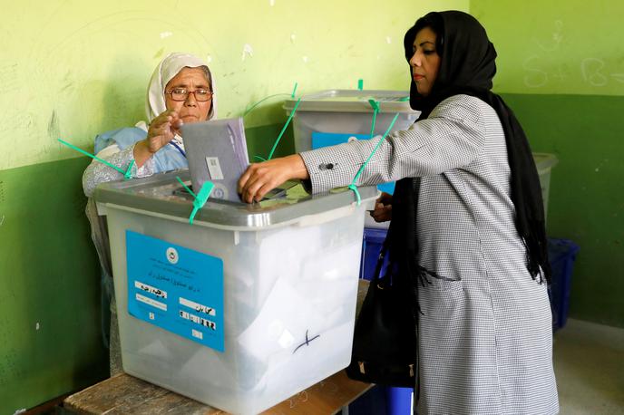 Afganistan volitve | Talibani so volivce pozvali k bojkotu volitev, češ da bodo v nasprotnem ogrožena njihova življenja. | Foto Reuters