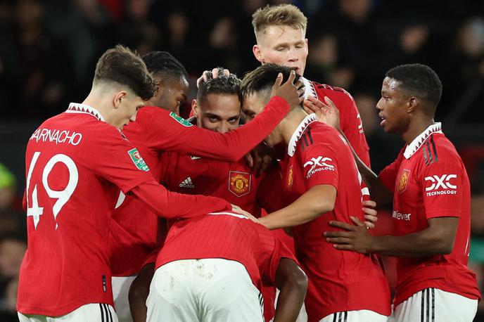 Manchester United | Manchester United se je zavihtel v polfinale. | Foto Reuters