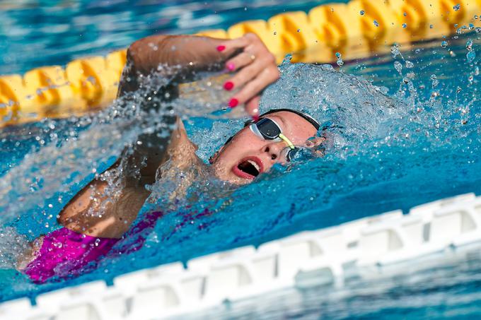 Še dve zmagi, skupaj pa kar štiri, si je priplavala ravenska olimpijka Janja Šegel.  | Foto: Matic Klanšek Velej/Sportida