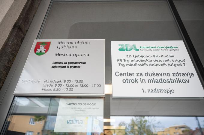 Center za duševno zdravje otrok in mladostnikov, ZD Ljubljana | Foto: STA