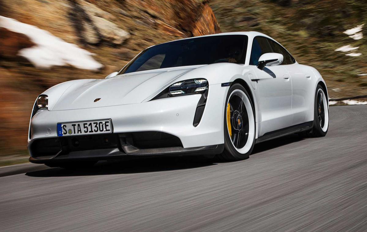 Porsche taycan | Porsche je letos prodal že 4.480 električnih taycanov. | Foto Porsche
