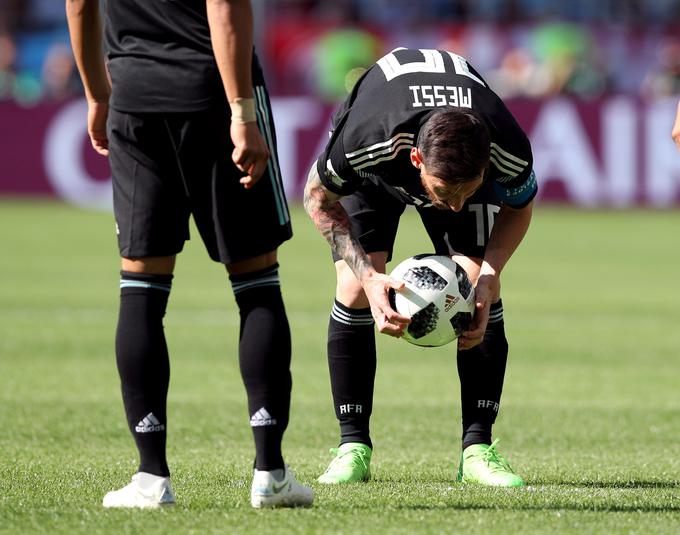 Lionel Messi bo danes lovil prvi gol na letošnjem SP. | Foto: Reuters