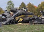 Strmoglavljeni helikopter v BiH