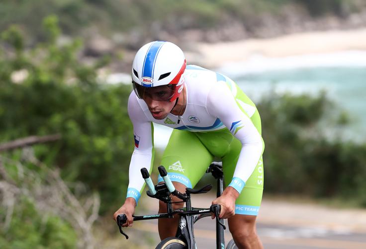 Primož Roglič je izenačil najboljšo slovensko olimpijsko uvrstitev v kronometru. | Foto: Getty Images